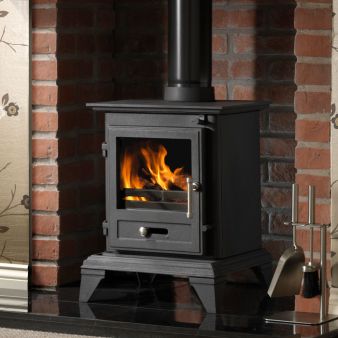Click Here To Enlarge This Photo Of Firefox 5 Classic Clean Burn - Multi-Fuel Stove