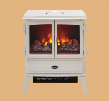 Click Here To Enlarge This Photo Of Auberry Opti-Myst Electric Stove
