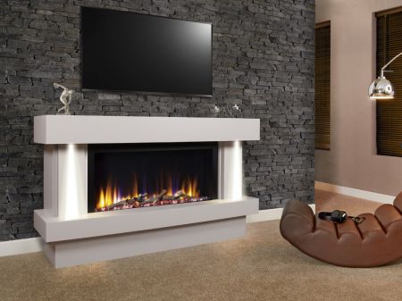 Click Here To Enlarge This Photo Of ULTIFLAME VR ORBITAL ILLUMIA ELECTRIC FIRE SUITE