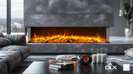 Click Here To Enlarge This Photo Of CELSI ELECTRIFLAME DLX 2000 ELECTRIC FIRE