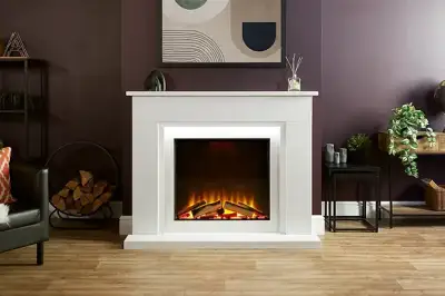 Aurora Belgrade electric fire suite