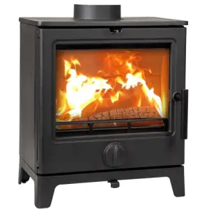 MI flues Derwent multifuel stove