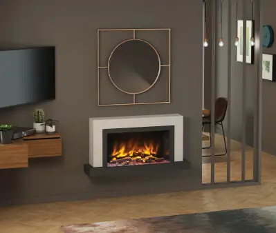 Click Here To Enlarge This Photo Of 47" VARDO ELECTRIC FIRE