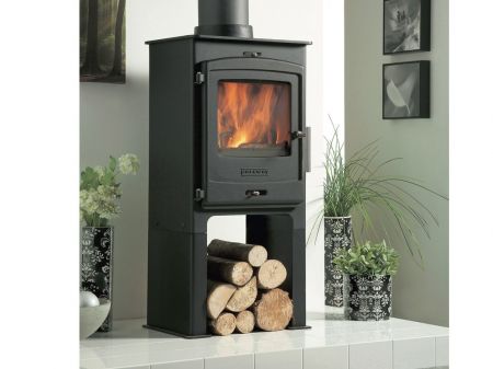 Click Here To Enlarge This Photo Of Portway 1 Contemporary - Multi Fuel Stove