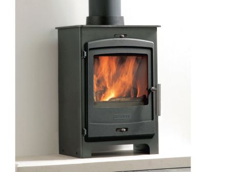 Click Here To Enlarge This Photo Of Portway 1 Contemporary - Multi Fuel Stove