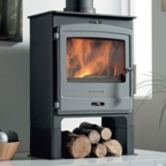 Click Here To Enlarge This Photo Of Portway 1 Contemporary - Multi Fuel Stove